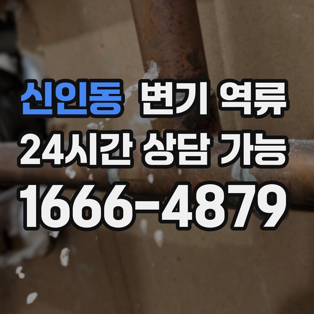 신인동 변기 역류