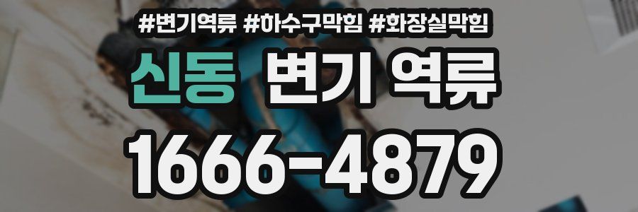신동 변기 역류