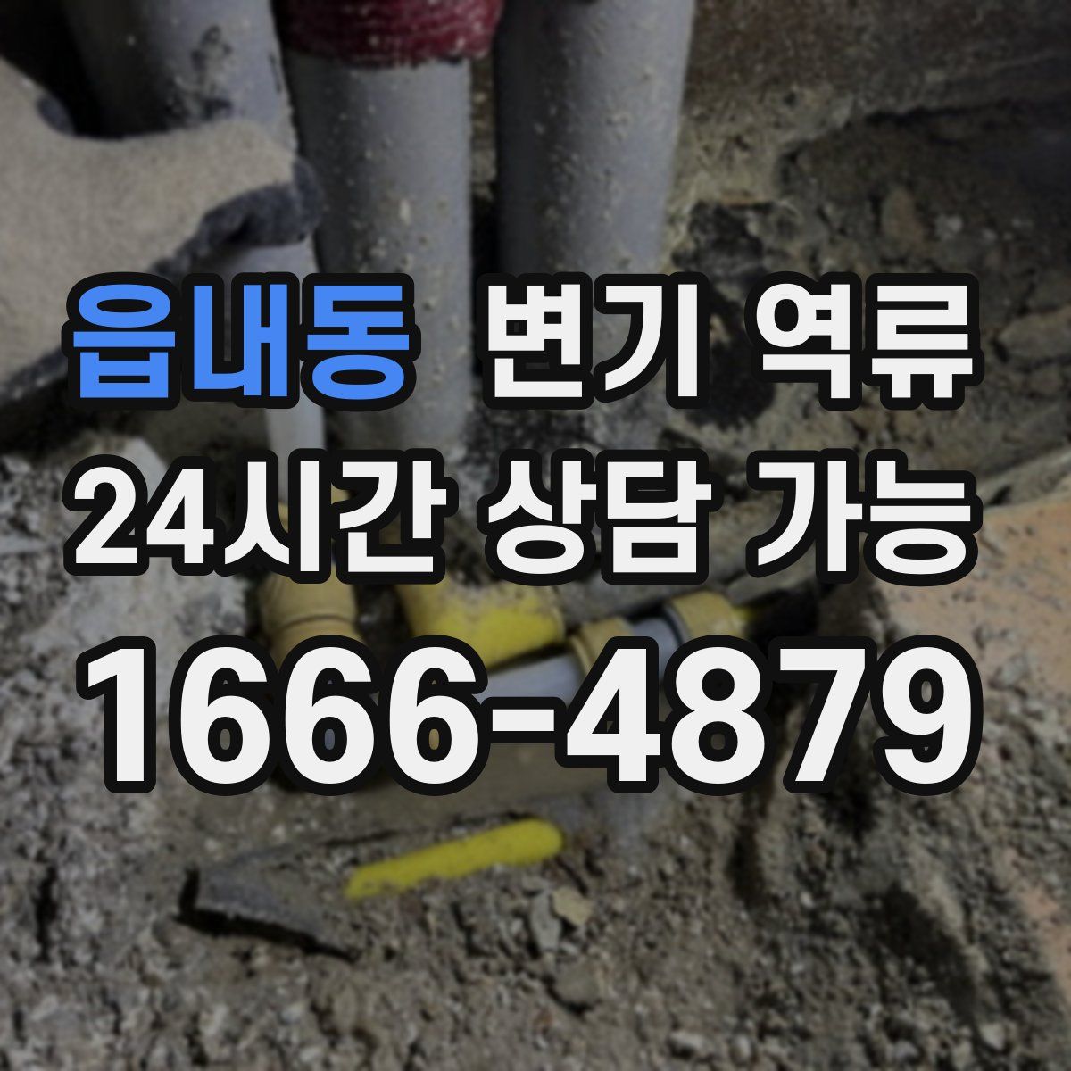 읍내동 변기 역류