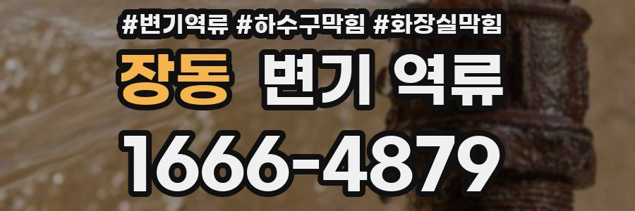 장동 변기 역류
