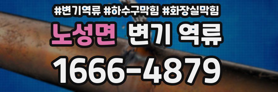 노성면 변기 역류