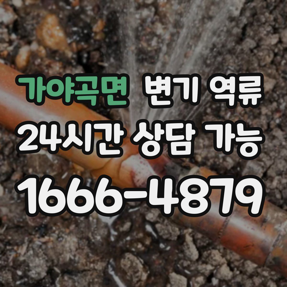 가야곡면 변기 역류