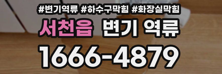 서천읍 변기 역류