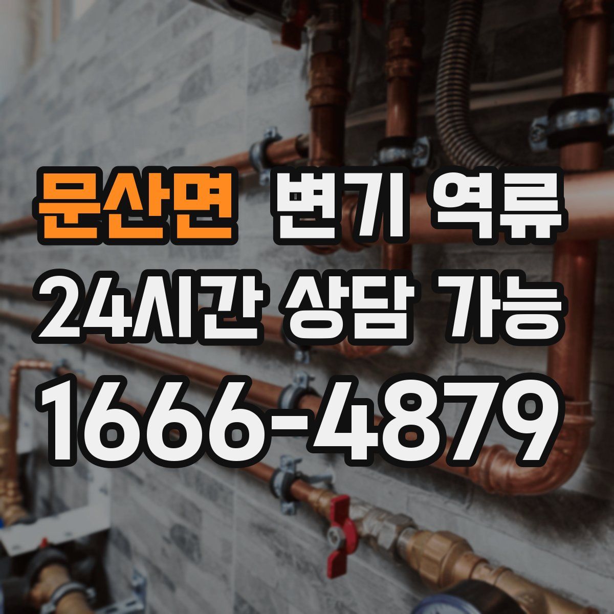 문산면 변기 역류