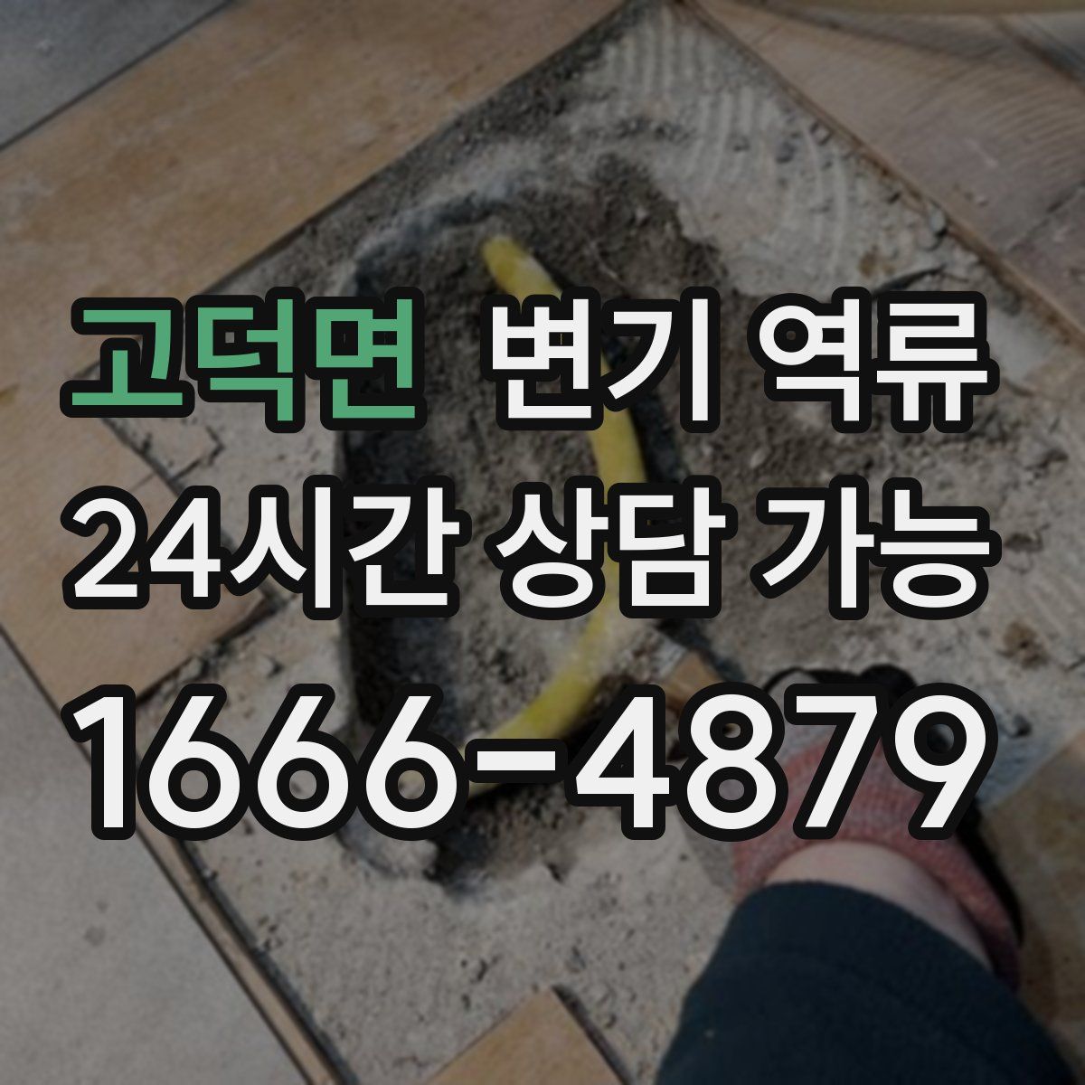 고덕면 변기 역류