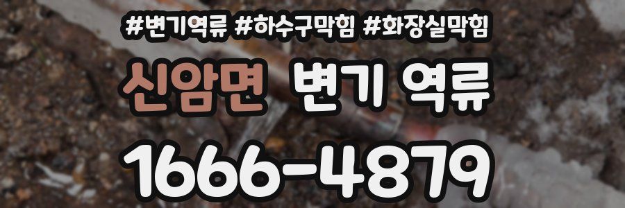 신암면 변기 역류