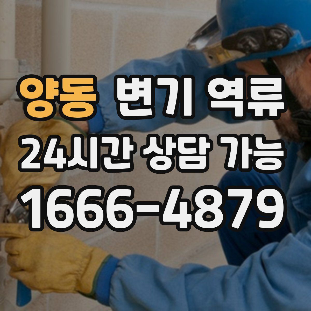 양동 변기 역류