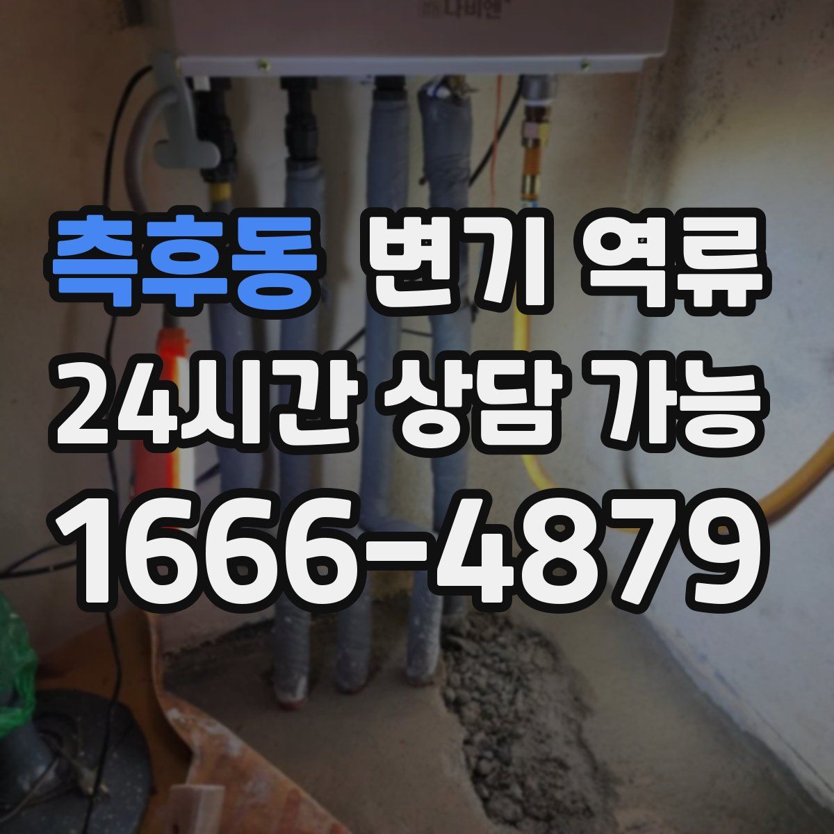 측후동 변기 역류