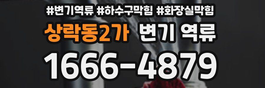 상락동2가 변기 역류