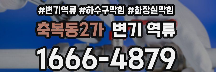 축복동2가 변기 역류