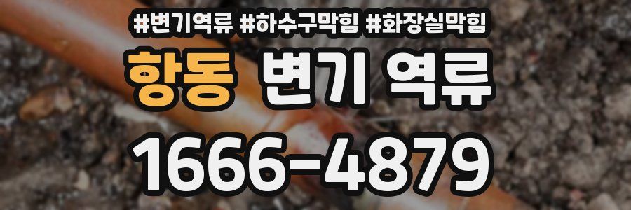 항동 변기 역류