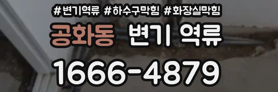 공화동 변기 역류