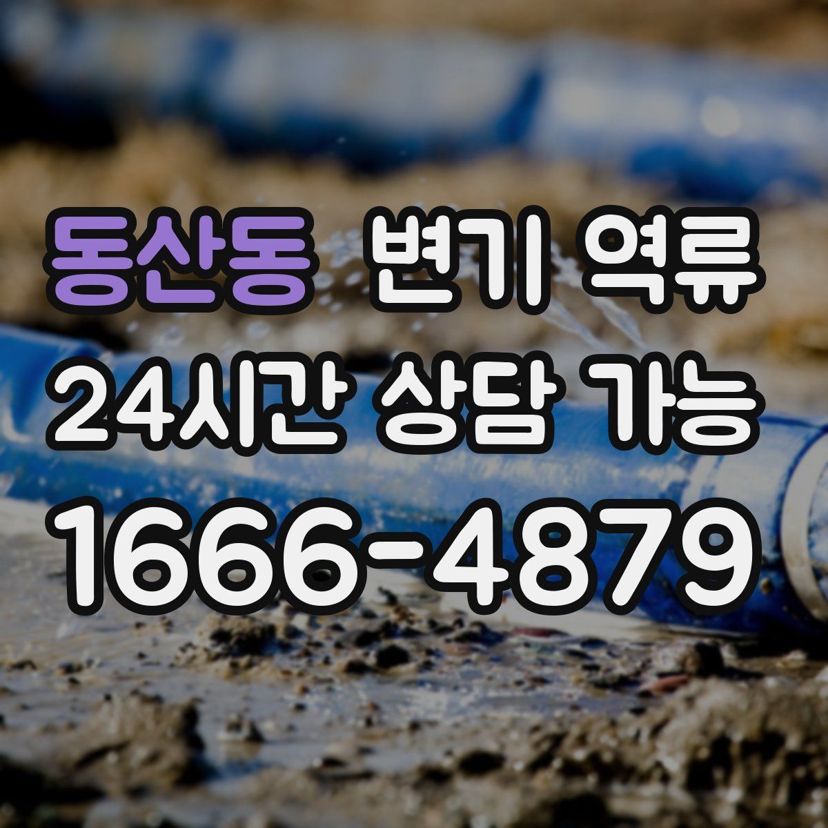 동산동 변기 역류