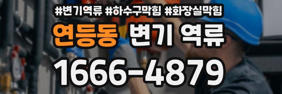 연등동 변기 역류