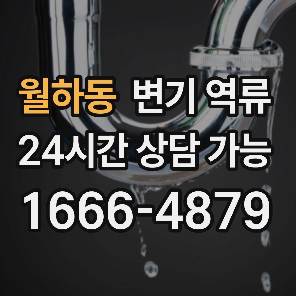 월하동 변기 역류