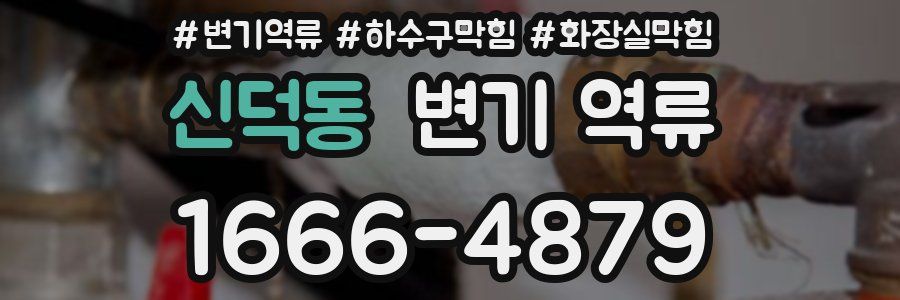 신덕동 변기 역류