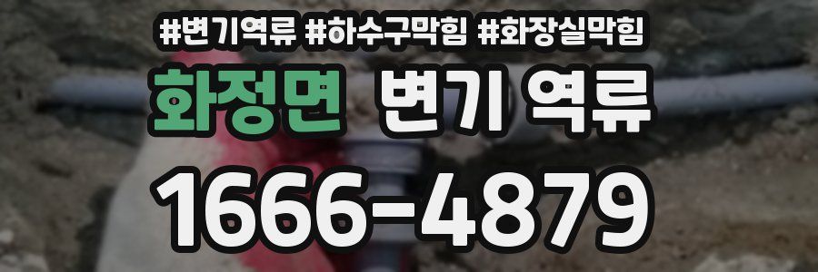 화정면 변기 역류