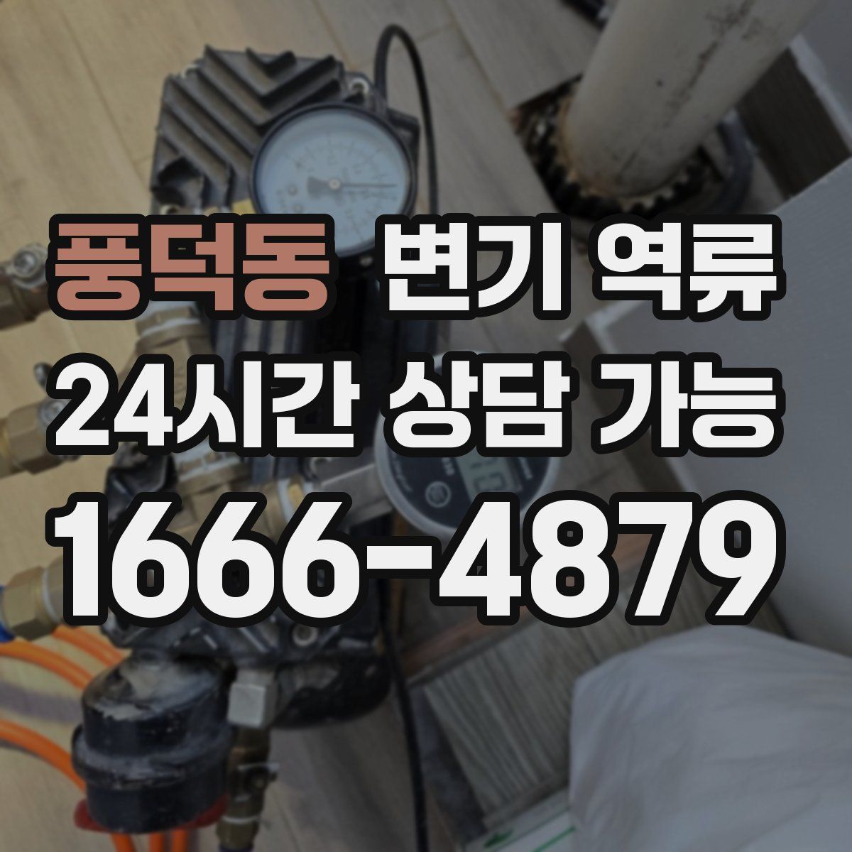 풍덕동 변기 역류