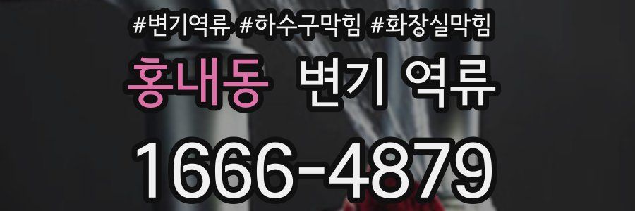 홍내동 변기 역류