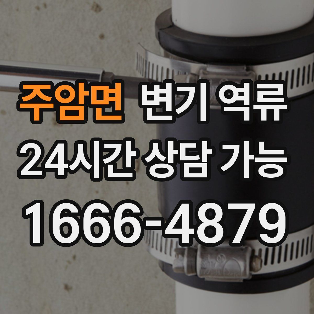 주암면 변기 역류