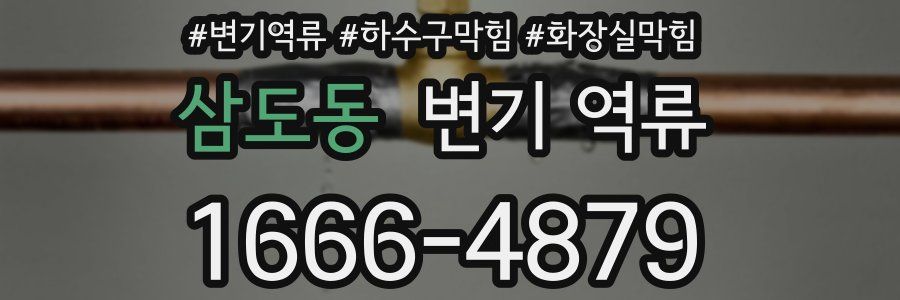 삼도동 변기 역류