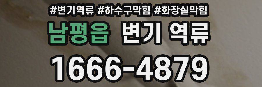 남평읍 변기 역류