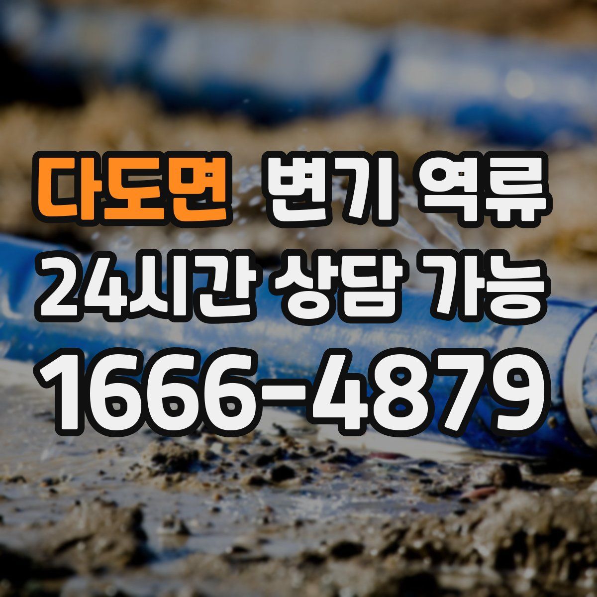 다도면 변기 역류