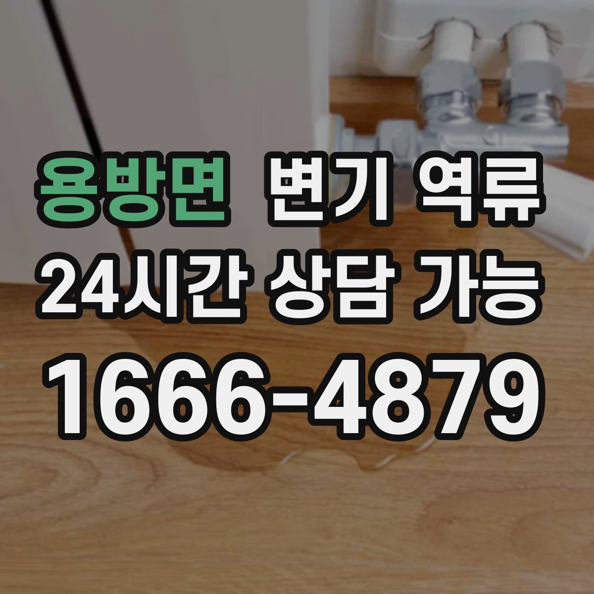 용방면 변기 역류