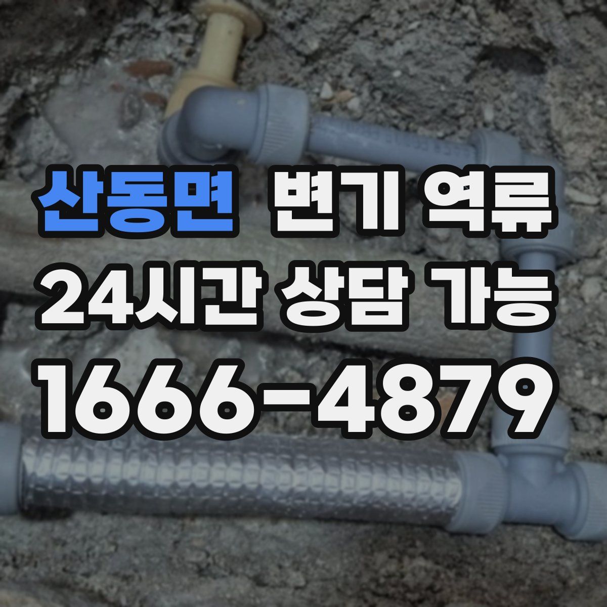 산동면 변기 역류