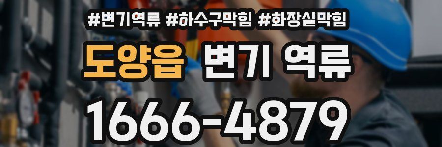 도양읍 변기 역류