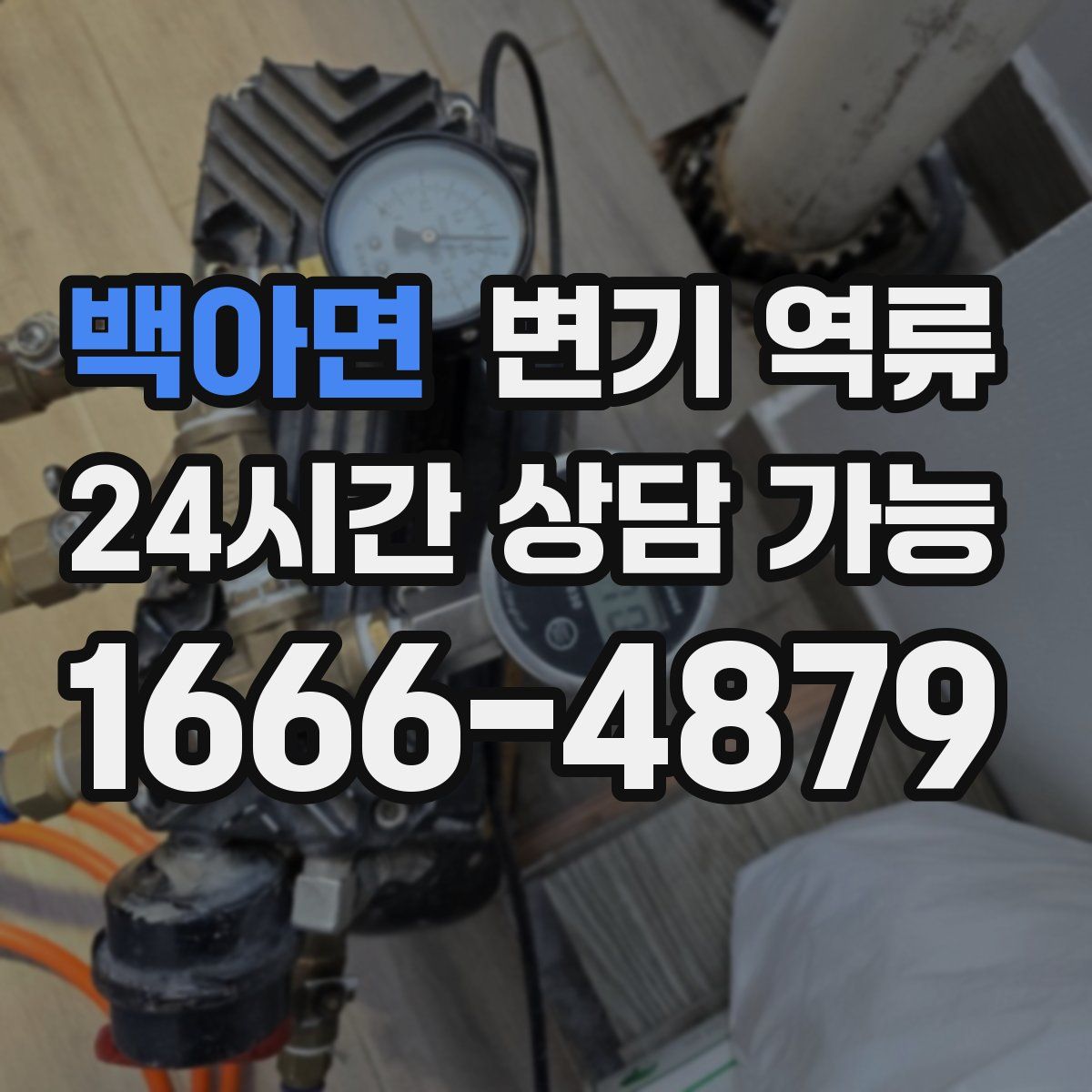 백아면 변기 역류