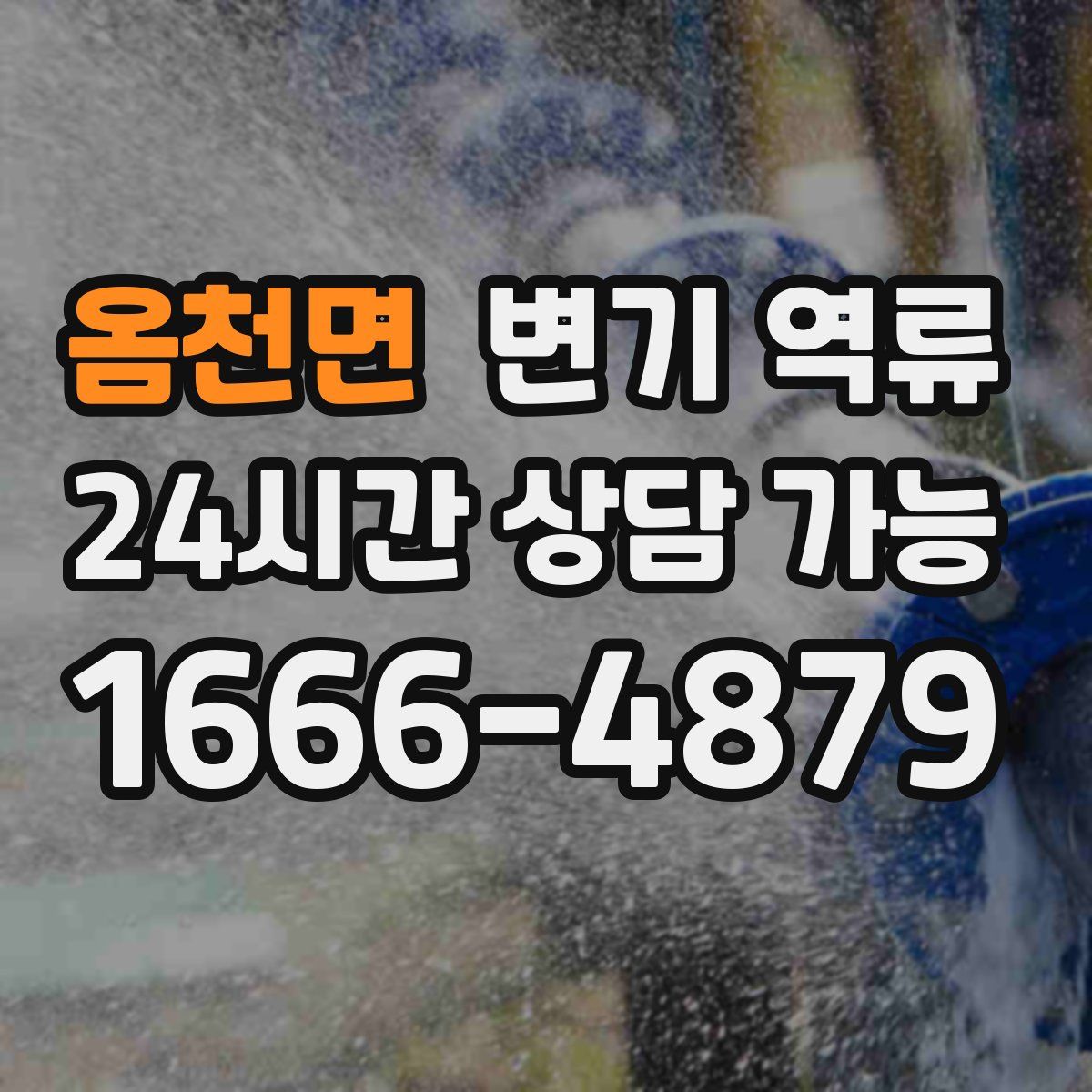 옴천면 변기 역류