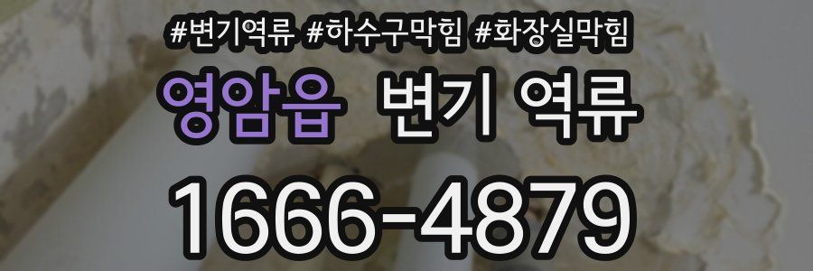 영암읍 변기 역류