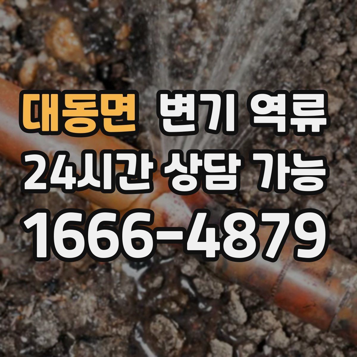 대동면 변기 역류 오염수 역류로 위생 문제가 커지는 이유