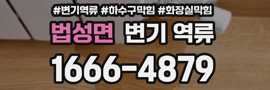 법성면 변기 역류