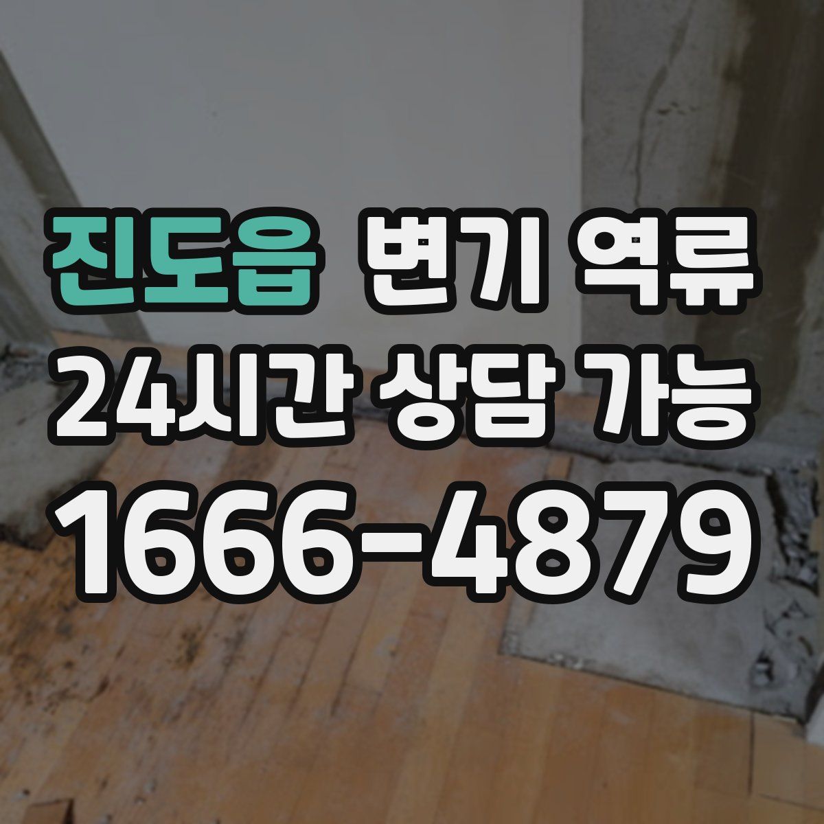 진도읍 변기 역류