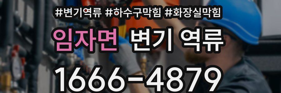 임자면 변기 역류