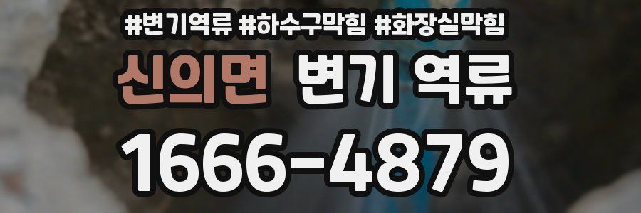 신의면 변기 역류