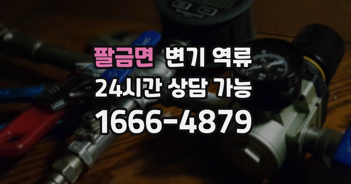 팔금면 변기 역류