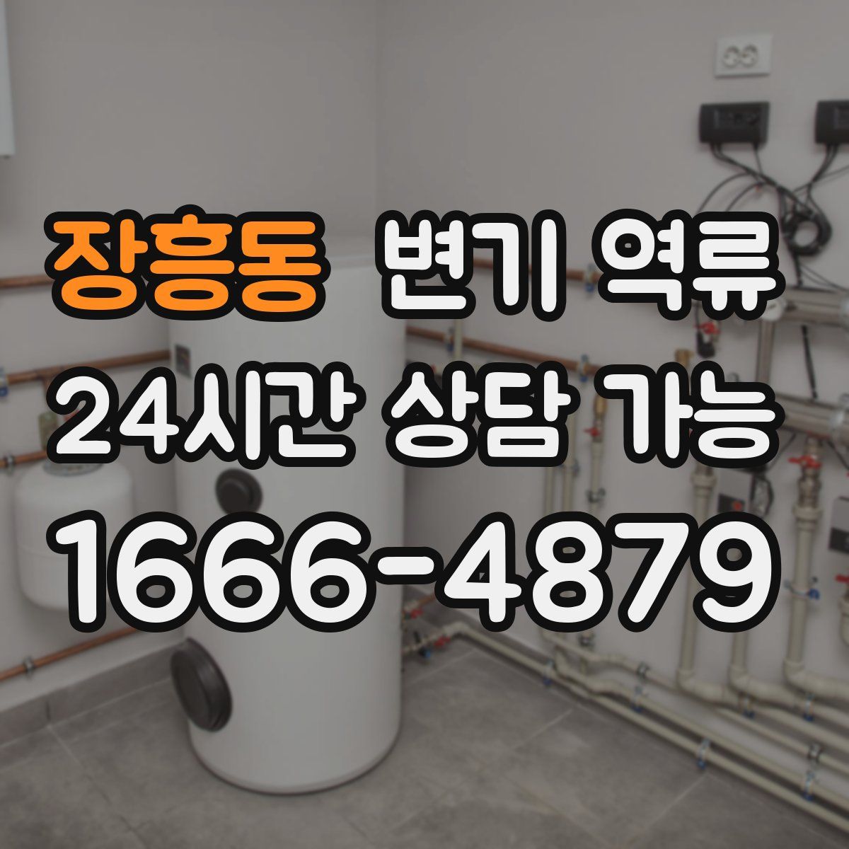 장흥동 변기 역류