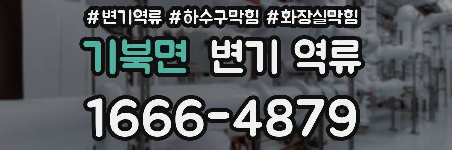 기북면 변기 역류