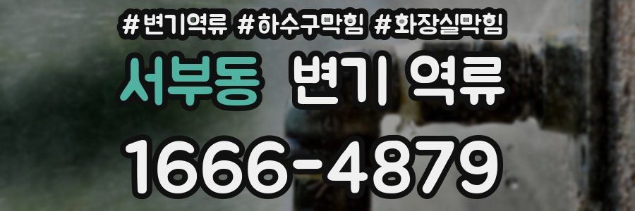 서부동 변기 역류