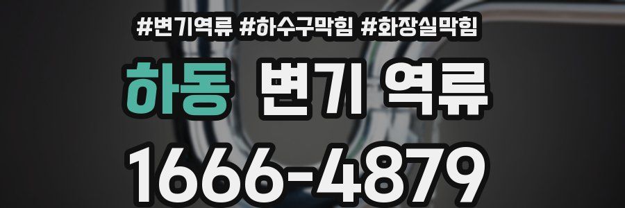 하동 변기 역류