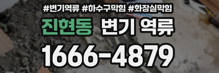 진현동 변기 역류