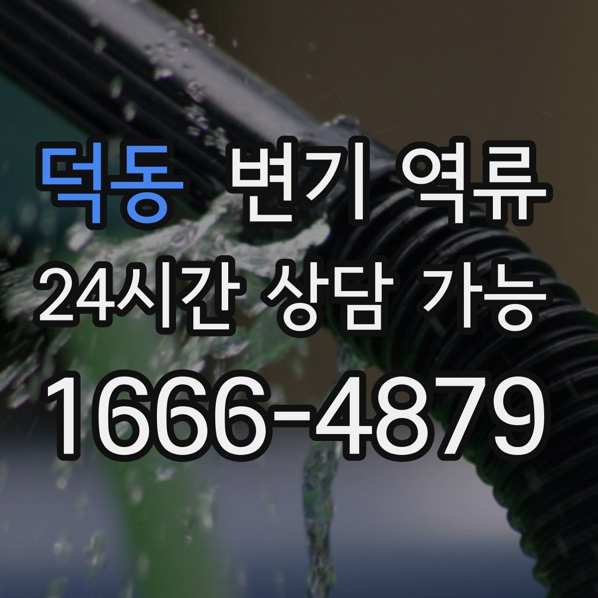 덕동 변기 역류 압력으로 밀어 넣으면 공용 라인이 막힐 수 있을까