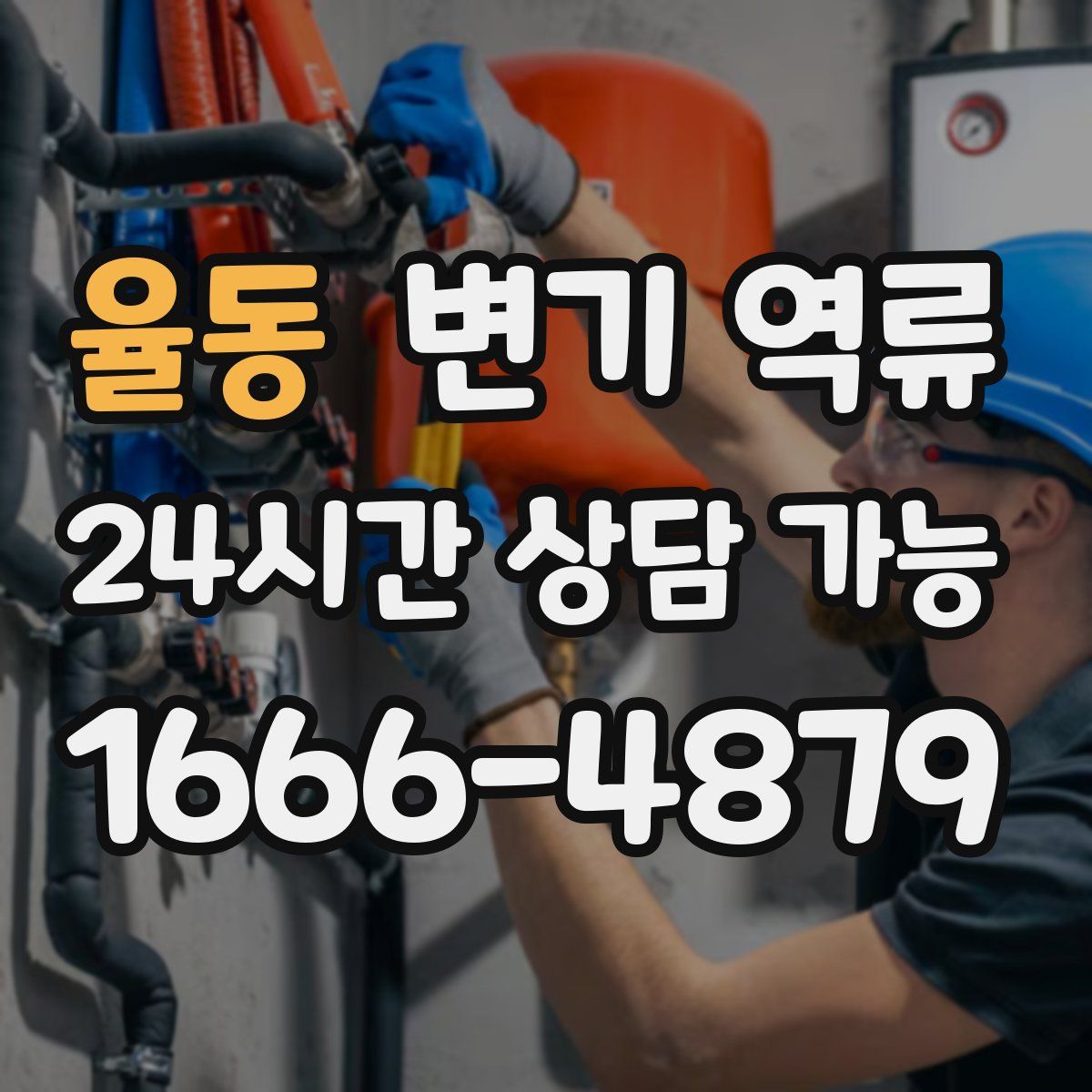 율동 변기 역류