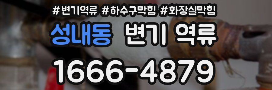 성내동 변기 역류