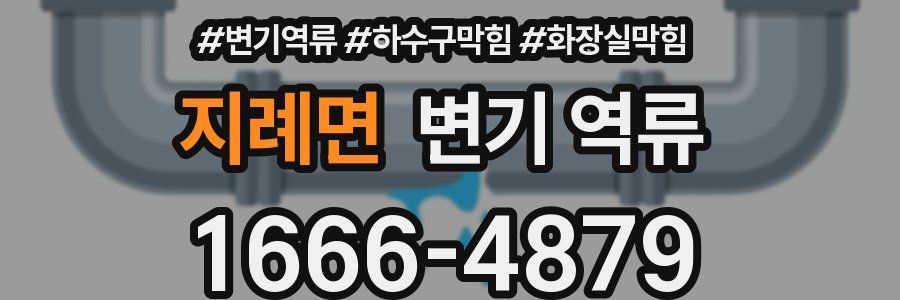 지례면 변기 역류