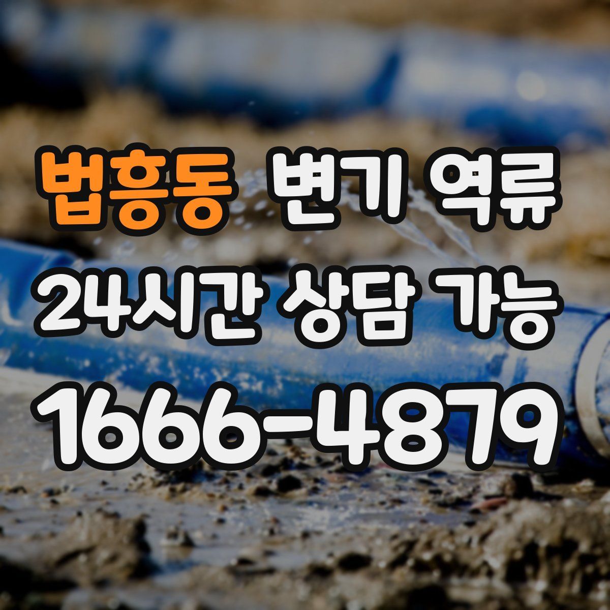 법흥동 변기 역류