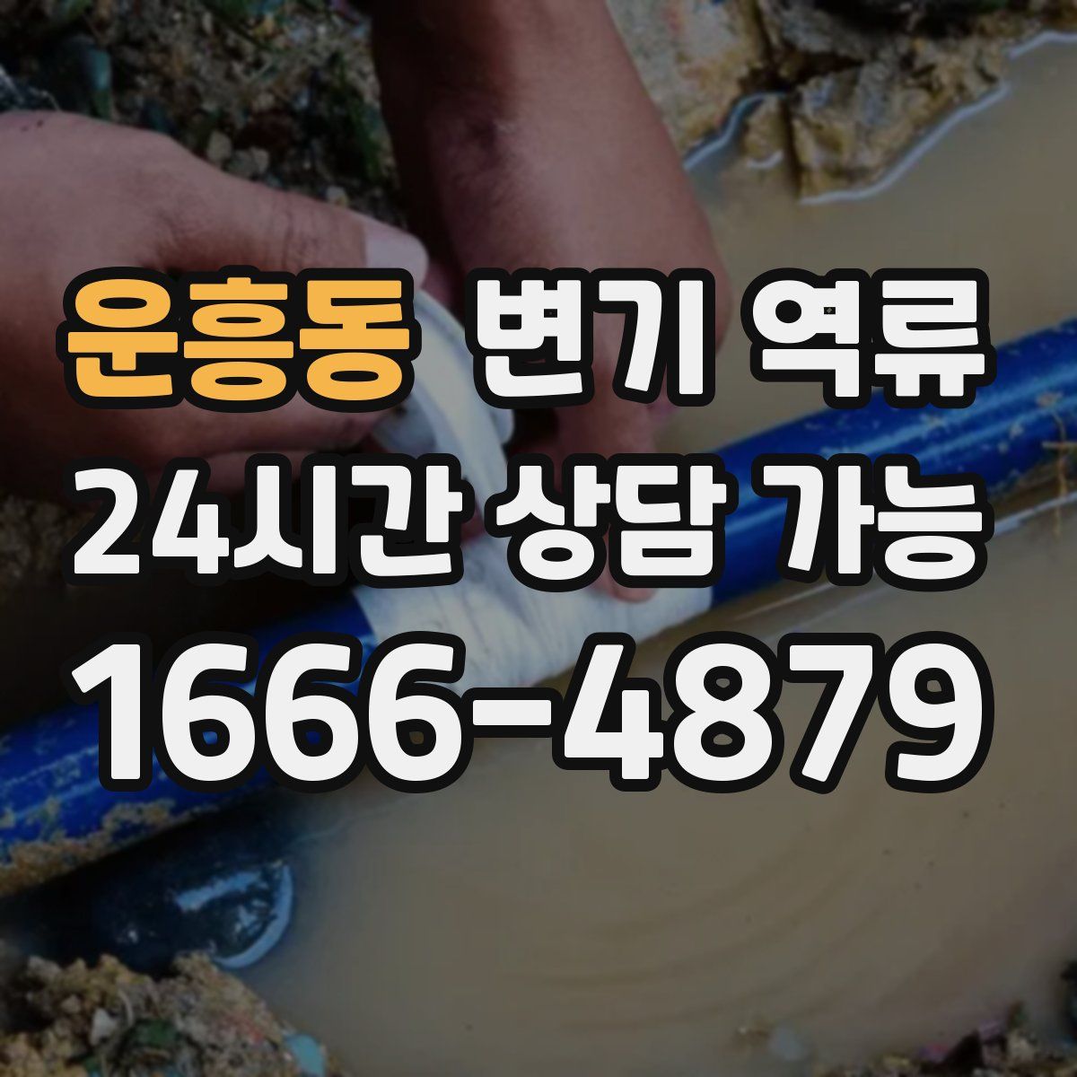 운흥동 변기 역류